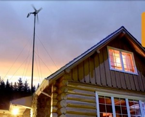Wind Turbine and Home with Wood Siding residential wind turbine 300x242 10 Home Improvements Worthy of Tax Credits