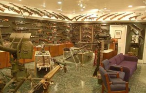 The Artillery Area Man Cave guns guns guns 300x192 10 Ultimate Man Caves