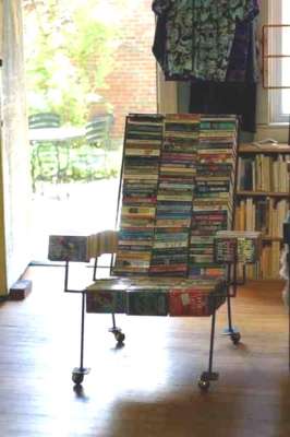 Book storage reading chair 7 Book Shelf and Book Storage Ideas For the Well Read 