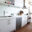 Kitchen remodel white cabinets wood flooring Kitchen remodel white cabinets wood flooring