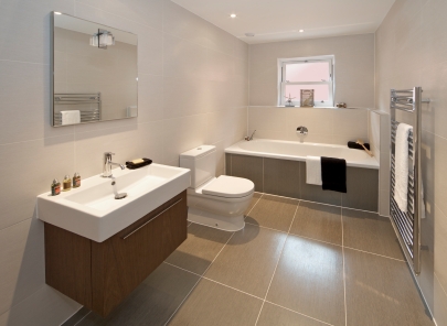 Bathroom on Stone Flooring In Bathroom Bathroom Flooring Options For Practicality