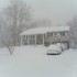 Winter weather snowed in house Winter weather snowed in house