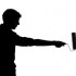Painting a room paint roller silhouette Painting a room paint roller silhouette