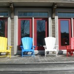 Adirondack chairs outdoor living space 4