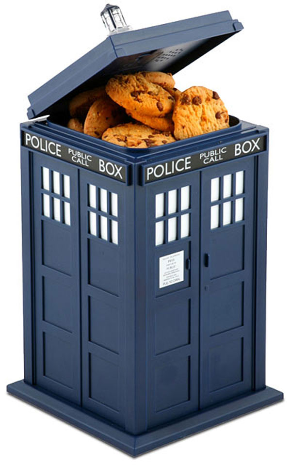 Tardis cookie jar Doctor Who Inspired Home Decor