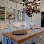 organized kitchen space