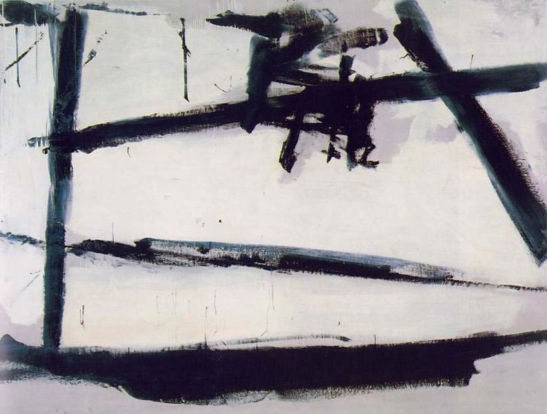 Black Friday, Black Décor: Painting Black Accents Franz Kline Painting number 2 black accent Black Friday, Black Décor: Painting Black Accents