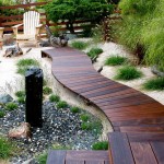 wooden path outdoor living