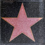 Hollywood star walk of fame tile
