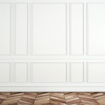 wall panel beveled accent molding