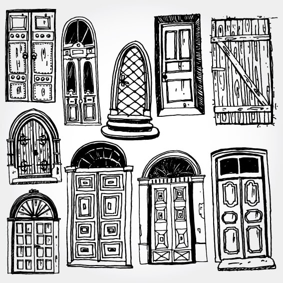 Creative (And Cheap!) Ways to Re-Use Old Doors