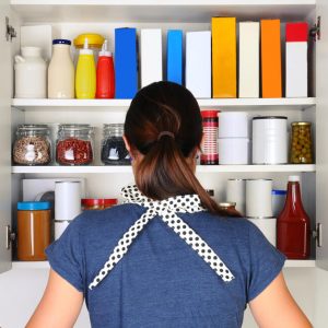 alternate uses for flooring line cupboards