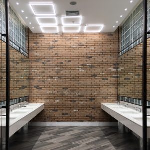 commercial washroom floors
