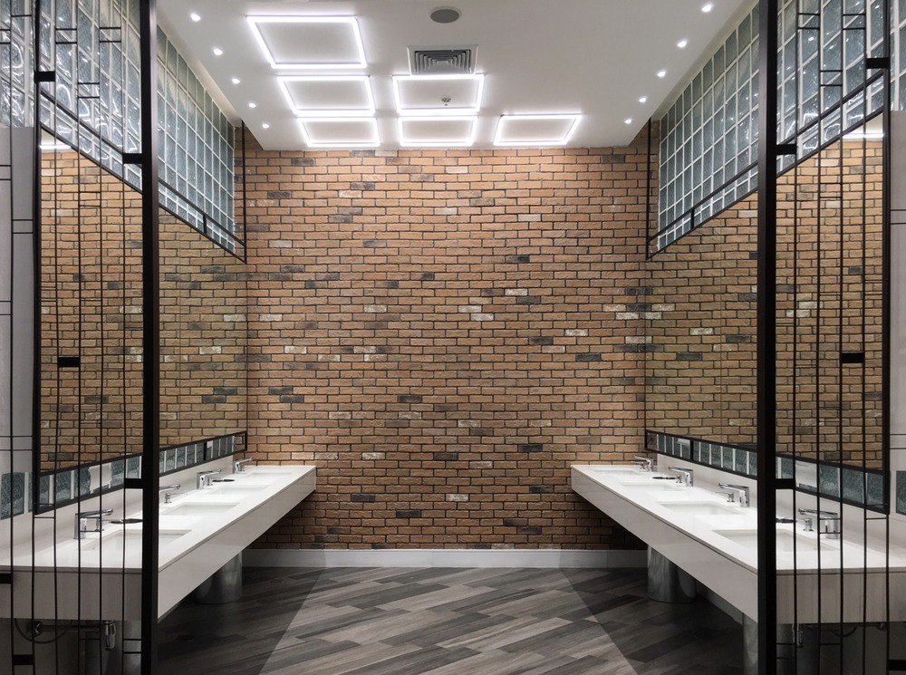 commercial washroom floors