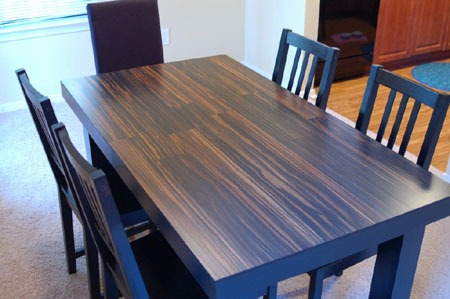 laminate flooring table top