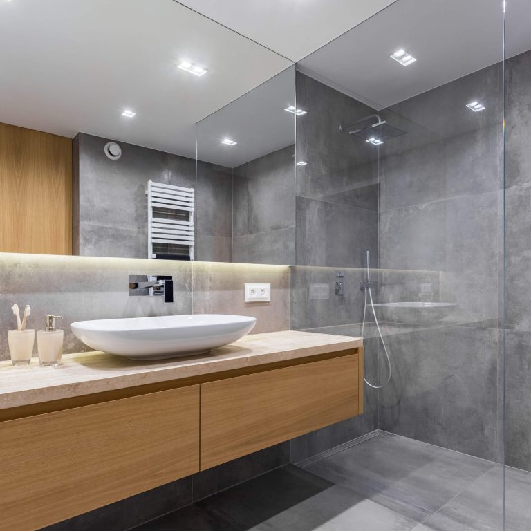 Decorating with Concrete Look Tiles - Design Trends | BuildDirect
