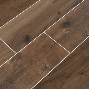 wood-look bedroom tiles